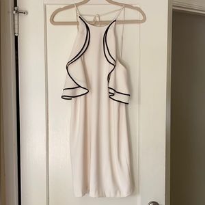 Halston Heritage Ruffle Dress